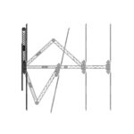 Hama Supporto a parete per TV fino a 65" - Peso max 30 kg - Inclinabile - Girevole - Extrapiatto - VESA 400x400 mm - Gestione cavi - Livella a bolla integrata - Dima di foratura - Colore nero - immagine 3