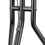 Hama Supporto TV fino a 75" - Peso max 40 kg - VESA 600x400 mm - Altezza regolabile - Acciaio - Gestione cavi - Colore nero - immagine 4
