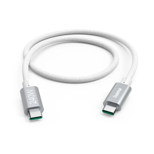 Cavo USB-C Hama - Potenza massima 240 W - Lunghezza 1 Cavo USB-C Hama - Potenza massima 240 W - Lunghezza 1
