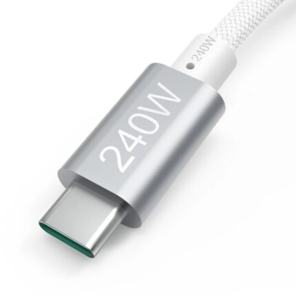 5 m - Velocità fino a 5 Gbps - Doppia schermatura - Colore bianco