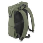 Hama Ultimate Zaino per laptop fino a 16,2" - Capacità 15 L - Poliestere - Interno imbottito - Cerniera bidirezionale - Base rinforzata - Tasche laterali - 34 x 44 x 11 cm - Colore verde scuro - immagine 3