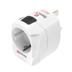 Hama World Travel Pro Adattatore da viaggio universale - Potenza fino a 1680 W - Tensione 110-240 V - Colore bianco - immagine 2