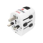 Hama World Travel Pro Adattatore da viaggio universale - Potenza fino a 1680 W - Tensione 110-240 V - Colore bianco - immagine 3