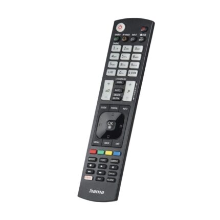 Telecomando Hama per TV LG - Portata 10 m - 52 pulsanti - Accesso diretto alle piattaforme di streaming - 21