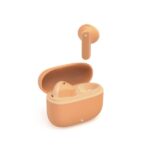 Hama Freedom Light II Cuffie wireless con microfono omnidirezionale - Bluetooth - Autonomia fino a 20 ore - Portata 10 m - Assistente vocale - Ricarica tramite USB-C - Colore arancione - immagine 2