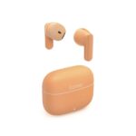 Hama Freedom Light II Cuffie wireless con microfono omnidirezionale - Bluetooth - Autonomia fino a 20 ore - Portata 10 m - Assistente vocale - Ricarica tramite USB-C - Colore arancione - immagine 3