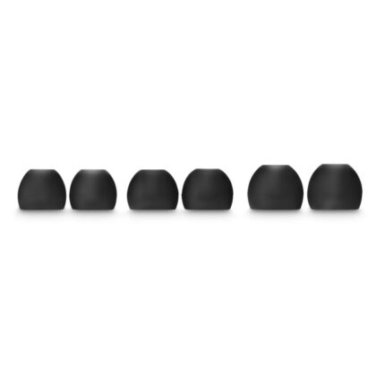 Hama Set di 6 cuscinetti di ricambio - Silicone - Colore nero