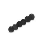 Hama Set di 6 cuscinetti di ricambio - Silicone - Colore nero - immagine 2