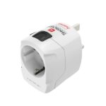 Hama World Travel Pro Adattatore da viaggio universale - Potenza fino a 1750 W - Tensione 100-250 V - Colore bianco - immagine 2
