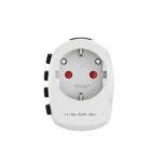 Hama World Travel Pro Adattatore da viaggio universale - Potenza fino a 1750 W - Tensione 100-250 V - Colore bianco - immagine 4