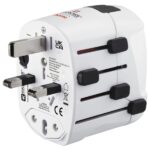 Hama World Travel Pro Adattatore da viaggio universale - Potenza fino a 1750 W - Tensione 100-250 V - Colore bianco - immagine 5