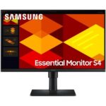 Samsung Essential S4 Monitor 27" IPS FullHD 100Hz - Risposta 5ms - Regolabile in altezza