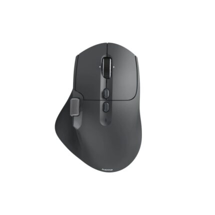 Hama WM-900 Mouse ottico wireless per destrimani 3200 dpi - Bluetooth - Ergonomico - Silenzioso - 10 pulsanti - Portata 10 m - Ricaricabile - Batteria al litio - Colore nero