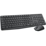 Logitech MK235 Pack Wireless Tastiera Portoghese + Mouse a 3 pulsanti - Utilizzo ambidestro - immagine 2