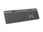 Logitech Signature Slim Solar+ K980 Tastiera wireless spagnola QWERTY - Ricarica solare automatica con tecnologia LightCharge - Doppia connettività Logi Bolt e Bluetooth LE - Tasti silenziosi - Colore grafite - immagine 2