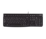 Logitech K120 Tastiera USB francese - Resistente agli schizzi - Cavo da 1
