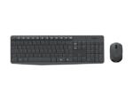 Logitech MK235 Pack Wireless Tastiera Francese + Mouse a 3 pulsanti - Ambidestro