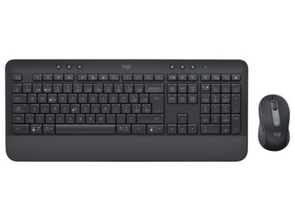 Logitech Signature MK650 for Business Combo Pack Tastiera + Mouse wireless - Mouse 4000 DPI - Connettività Logi Bolt e Bluetooth - Colore grafite