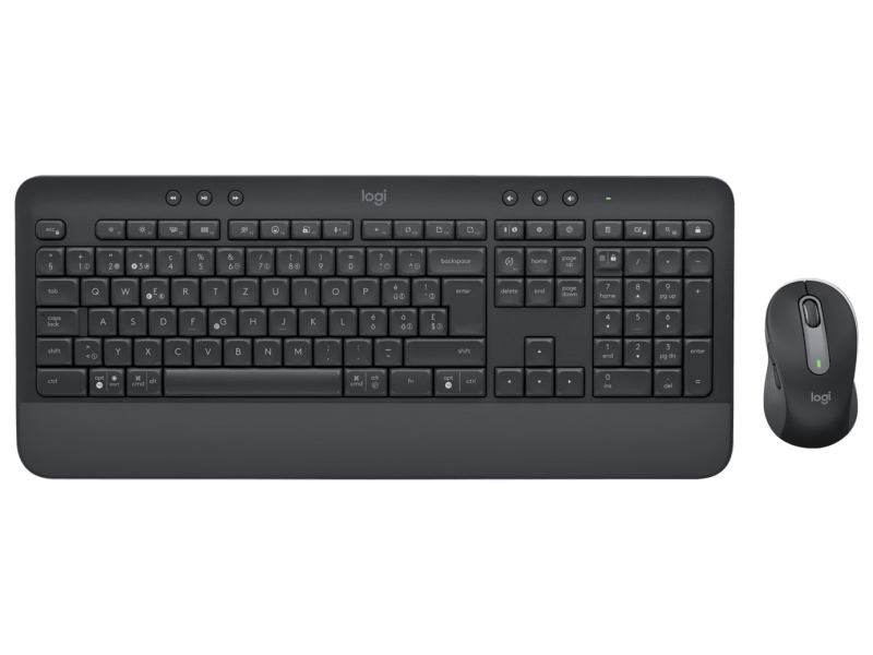 Logitech Signature MK650 for Business Combo Pack Tastiera + Mouse wireless - Mouse 4000 DPI - Connettività Logi Bolt e Bluetooth - Colore grafite Logitech Signature MK650 for Business Combo Pack Tastiera + Mouse wireless - Mouse 4000 DPI - Connettività Logi Bolt e Bluetooth - Colore grafite