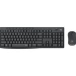 Logitech MK295 Pack Wireless Tastiera Francese + Mouse 1000dpi 3 Pulsanti - Tasti e Pulsanti Silenziosi - Utilizzo Ambidestro