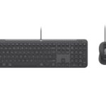 Logitech Signature Slim MK620 Combo Pack Tastiera + Mouse USB - Poggiapiedi - Mouse ambidestro 4000 DPI con SmartWheel - Tasti di accesso rapido e IA - Colore grafite