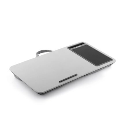Innovagoods Deskion Supporto per laptop con cuscino XL - Multifunzione - Antiscivolo - Tappetino per mouse - Slot per smartphone - 57