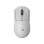 Logitech G PRO X Superlight 2 Mouse da gioco wireless - Sensore HERO 2 fino a 44000 DPI - Tecnologia Lightspeed con polling a 8000 Hz - Interruttori ibridi Lightforce - Ultraleggero 60 g - 5 pulsanti programmabili - Colore bianco
