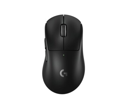 Logitech G PRO X Superlight 2 DEX Mouse da gioco wireless - Sensore HERO 2 fino a 44000 DPI - Tecnologia Lightspeed e Polling 8000 Hz - Interruttori ibridi Lightforce - Ultraleggero 60 g - 5 pulsanti programmabili - Colore nero