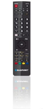 Blaupunkt Telecomando universale per Philips - Preconfigurato - Alimentazione a batterie - Controllo a infrarossi - Colore nero