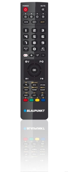 Blaupunkt Telecomando universale per Philips - Preconfigurato - Alimentazione a batterie - Controllo a infrarossi - Colore nero