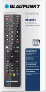 Blaupunkt Telecomando universale per Panasonic - Preconfigurato - Alimentazione a batterie - Controllo a infrarossi - Colore nero - immagine 3