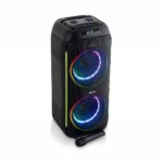 Daewoo Altoparlante Karaoke Wireless - 40W - Bluetooth - Radio FM - Batteria 2000mAh - Microfono incluso - MicroSD - Jack 3