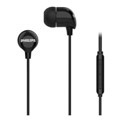 Philips Auricolari intraurali con cavo - Accessori inclusi - Microfono integrato - USB-C - Isolamento acustico passivo - Pulsante multifunzione - Colore nero