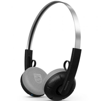 Philips Cuffie supraaurali wireless - Bluetooth 5.4 - Autonomia fino a 26 ore - Portata 10 m - Connettore USB-C - Altoparlante da 40 mm - Colore nero e grigio