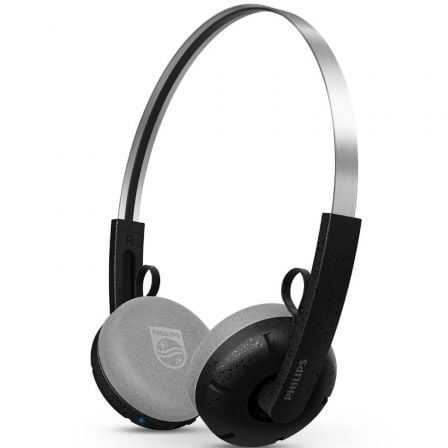 Philips Cuffie supraaurali wireless - Bluetooth 5.4 - Autonomia fino a 26 ore - Portata 10 m - Connettore USB-C - Altoparlante da 40 mm - Colore nero e grigio Philips Cuffie supraaurali wireless - Bluetooth 5.4 - Autonomia fino a 26 ore - Portata 10 m - Connettore USB-C - Altoparlante da 40 mm - Colore nero e grigio