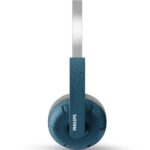 Philips Cuffie supraaurali wireless - Bluetooth 5.4 - Autonomia fino a 26 ore - Portata 10 m - Connettore USB-C - Altoparlante da 40 mm - Colore blu - immagine 4