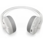 Philips Cuffie supraaurali wireless - Bluetooth 5.4 - Autonomia fino a 26 ore - Portata 10 m - Connettore USB-C - Altoparlante da 40 mm - Colore bianco - immagine 2