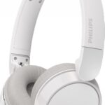 Philips TAH3209 Cuffie wireless On‑Ear - Bluetooth 5.3 - 25 ore di riproduzione - Microfono con riduzione del rumore - Pieghevoli e leggere con cuscinetti in schiuma viscoelastica - Colore bianco