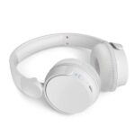 Cuffie supraaurali wireless Philips - Bluetooth 5.3 - Autonomia fino a 55 ore - Microfono integrato - Batteria 600 mAh - Connettore USB-C - Pieghevoli - Portata 10 m - Altoparlante da 32 mm - Colore bianco - immagine 3