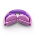 Cuffie Philips supraaurali wireless - Bluetooth 5.0 - Autonomia fino a 28 ore - Jack da 3,5 mm - Portata 10 m - Pieghevoli - Microfono integrato - Connettore USB-C - Altoparlante da 32 mm - Colore rosa - immagine 3