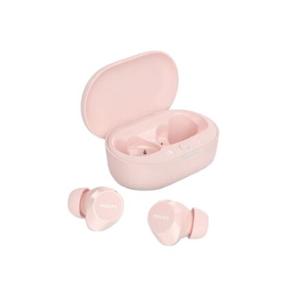 Philips Auricolari intraurali wireless - Bluetooth 5.3 - Autonomia fino a 18 ore - TWS - IPX4 - Microfono integrato - Connettore USB-C - Portata 10 m - Colore rosa