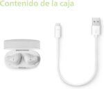 Philips Auricolari intraurali wireless - Bluetooth 5.3 - Autonomia fino a 28 ore - TWS - IPX4 - Portata 10 m - Connettore USB-C - Colore bianco - immagine 5