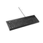 Tastiera completa Kensington KB100 EQ USB-A - Realizzata con il 64% di materiale riciclato - Membrana resistente agli schizzi - Colore nero - immagine 2