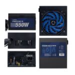 Coolbox PowerLine III 650W Alimentatore 550W ATX 12V - PFC attivo - Ventola da 120 mm - immagine 2