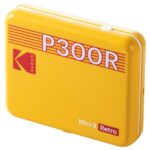 Kodak Mini 3 Retro P300R Stampante fotografica portatile Bluetooth - Formato di stampa 7