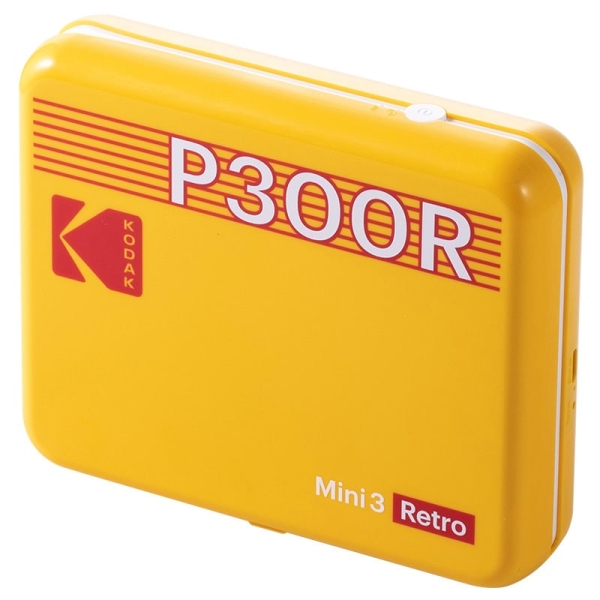 Kodak Mini 3 Retro P300R Stampante fotografica portatile Bluetooth - Formato di stampa 7
