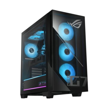 Asus Rog G700 Computer Intel Core Ultra 7-265F - 64 GB DDR5 - 1 TB M.2 2280 PCIE G4 - RTX 5070 12 GB - FreeDos - Colore Nero