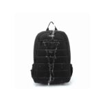 6" - Scomparto imbottito - Tessuto impermeabile - Tasche laterali - Maniglia e spallacci regolabili - Cinghia elastica per trolley - Colore nero