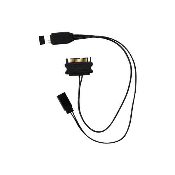 Coolbox ARGB CTRL01 Mini controller ARGB - Trasforma il pulsante di reset in un selettore di effetti per ventole e dispositivi ARGB - Più di 20 effetti diversi