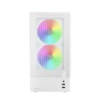 Mars Gaming MC-ONYX Minitower Micro-ATX/Mini-ITX - 3 ventole ARGB FDB da 120 mm - Vetro temperato - USB 3.0 - USB 2.0 - Audio - 4 slot di espansione - 34x20x39,5 cm - Colore bianco - immagine 4